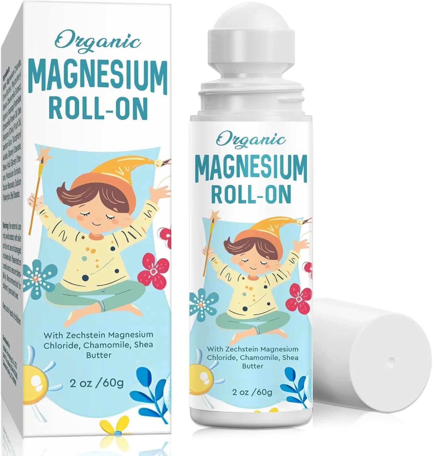 Magnesium Lotion for Kids Sleep & Calm - Help Children Calm and Sleep, Support a Balanced Mood, Bedtime & Night, New